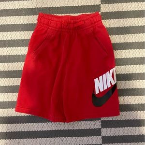 Red Nike Youth Shorts